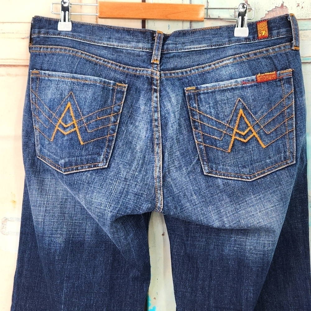 7For All Mankind "A" Pocket Bootcut Jeans - Picture 4 of 8